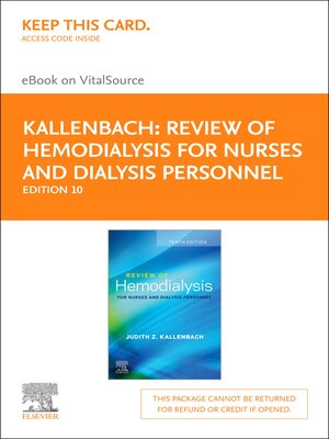 cover image of Review of Hemodialysis for Nurses and Dialysis Personnel--E-Book